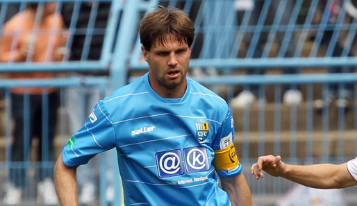 Der Kapitän des Chemnitzer FC, Andreas Richter, brach beim Training zusammen