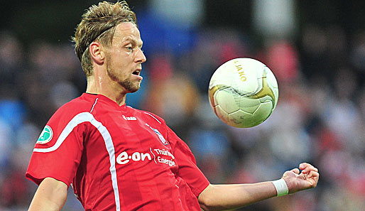 Marcel Reichwein traf gleich dreimal für Rot-Weiß Erfurt gegen Sandhausen