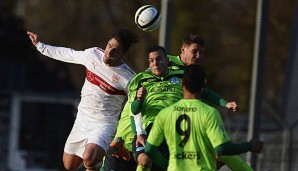 Der VfB Stuttgart verlor das Stadtderby gegen die Kickers