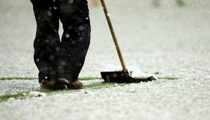 Das Spiel in Großaspach fällt dem Schnee zum Opfer