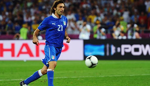 Andrea Pirlo strotzt nach dem erfolgreichen Halbfinale gegen England vor Selbstvertrauen