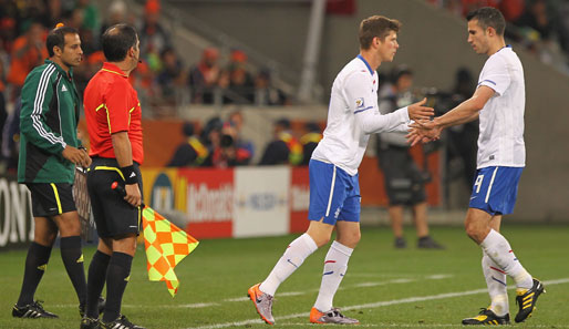 Klaas-Jan Huntelaar wird wohl nur die Ersatzrolle hinter van Persie bleiben