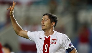 Robert Lewandowski schenkte den Georgiern drei Tore in vier Minuten ein