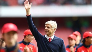 Arsene Wenger ist im Moment noch Manager des FC Arsenal