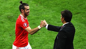 Gareth bale ist einer der Superstars der EURO