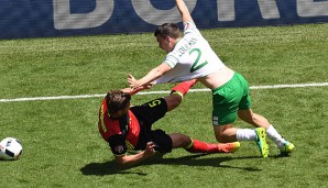 Seamus Coleman und seine Kollegen gingen Belgien mit 0:3 unter