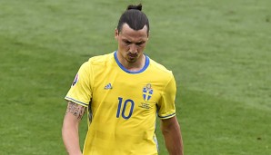 Für Zlatan Ibrahimovic könnte es das letzte Spiel im Trikot Schwedens sein