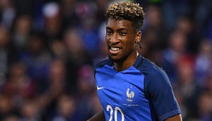 Kingsley Coman könnte sich gegen Albanien in der Startelf der Equipe Tricolore wiederfinden