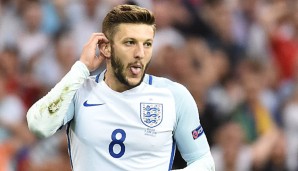 Adam Lallana nach einer vergebenen Chance gegen Russland