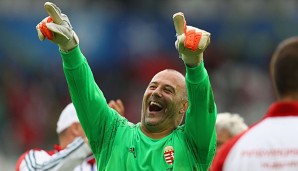 Gabor Kiraly ist mit 40 Jahren und 74 Tagen der älteste Spieler der EM-Geschichte