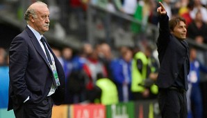 Vicente del Bosque war mit dem Auftritt seiner Spanier gegen Italien nicht zufrieden