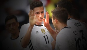 Julian Draxler ersetzte Mario Götze gegen die Slowakei in der Startelf