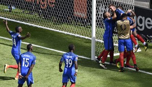 Von Zoff war beim Jubel über das 2:0 von Antoine Griezmann nichts zu spüren