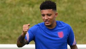 Jadon Sancho ist beim Auftaktspiel der Engländer gegen Kroatien nicht dabei.