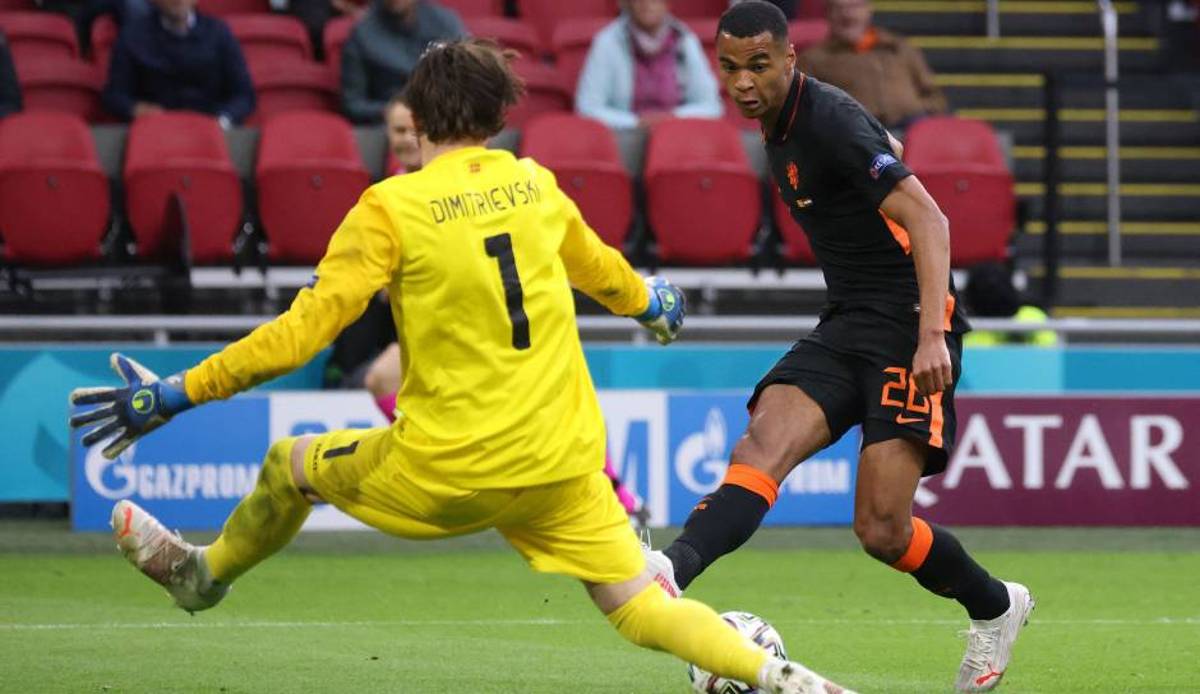 Gakpo stand für die Niederlande einmal bei der EM auf dem Platz.