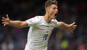 Patrik Schick erzielte gegen Schottland wohl schon das Tor des Turniers.