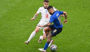 LORENZO INSIGNE: Aktivster Offensivspieler der Azzurri in Halbzeit 1, aber auch mit vielen Ballverlusten (19) und gegen den Ball nicht immer auf der Höhe. Gab aber mit fünf die meisten Torschüsse der Italiener ab. Note: 3.