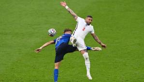 KYLE WALKER: Tadellose Defensivleistung als halbrechter Innenverteidiger, hatte Insigne lange im Griff. Gegen Ende des Spiels stehend K.o. und nur noch mit Befreiungsschlägen. Note: 3.