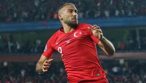 Cenk Tosun erzielte den Siegtreffer gegen Albanien.