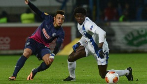 Francis Coquelin (l.) erzielte den wichtigen Siegtreffer zum 2:1-Endstand