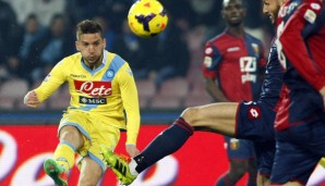 Dries Mertens muss nach dem Ausscheiden in der Champions League nun in der Euro League ran