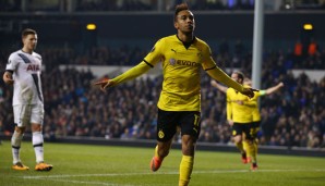 Pierre-Emerick Aubameyang traf an der White Hart Lane doppelt