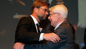 Jürgen Klopp und Reinhard Rauball blicken auf eine erfolgreiche Vergangenheit zurück