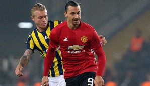 Simon Kjaer hatte Zlatan Ibrahimovic gut im Griff