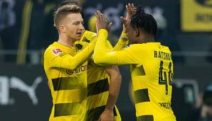 Marco Reus und Michi Batshuayi wollen auch gegen Bergamo wieder jubeln.