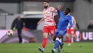 RB Leipzig führt nach dem Halbfinal-Hinspiel gegen die Glasgow Rangers mit 1:0.