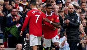 Marcus Rashford profierte von Cristiano Ronaldos Abschied.