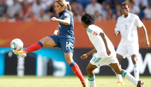 Louisa Necib streichelt den Ball wie einst Zidane. Trotzdem geht der Spitzname Zidanette gar nicht