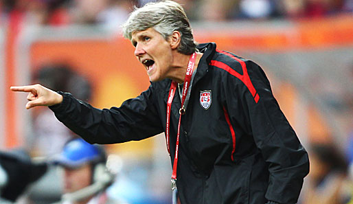 Trainerin Pia Sundhage hatte mit ihren Einwechslungen großen Anteil am Finaleinzug der USA