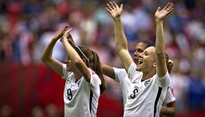 Die US-Girls dürfen jubeln: Das Achtelfinale ist perfekt