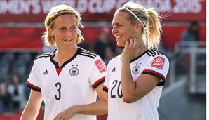 Saskia Bartusiak (links) bleibt Frankfurt noch bis 2017 erhalten