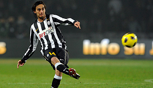 Alberto Aquilani ist vom FC Liverpool an Juventus Turin ausgeliehen