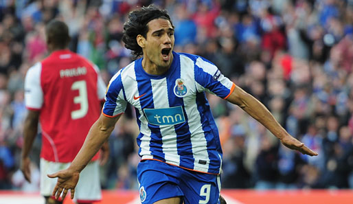 Radamel Falcao erzielte in der vergangenen Saison 39 Pflichtspieltore für den FC Porto