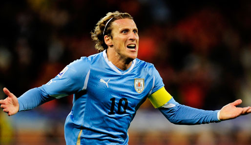 Diego Forlan will dem Erzrivalen aus Argentinien mal wieder die Party verderben