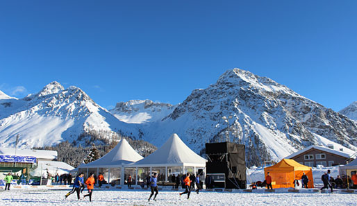 Die Schneefußball-WM in Arosa: Ein Natur-Spektakel