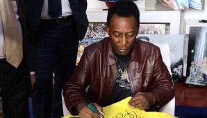 Pele ist immer noch ein gefeierter Star in Brasilien