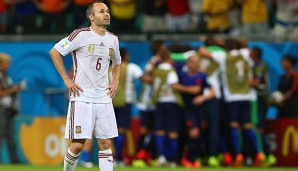 Andres Iniesta fällt mindestens zwei Wochen mit einer Knieverletzung aus