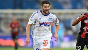 Andre-Pierre Gignac ist mit neun Treffern bester Torschütze von Marseille