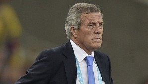 Oscar Tabarez trainiert Uruguay seit 2006