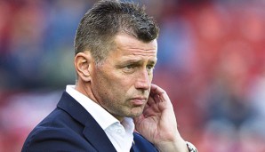 Michael Skibbe hat sein Trainer-Debüt mit den Hellenen in Luxemburg verloren