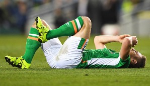 Kevin Doyle erlitt bei einem Zweikampf mit dem Schweizer Timm Klose eine schlimme Verletzung