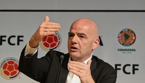 Gianni Infantino soll den Vertrag nur abgesegnet haben