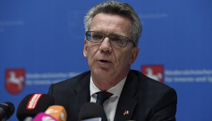 Thomas de Maiziere befürwortet ein Losverfahren für die Vergabe von Weltmeisterschaften