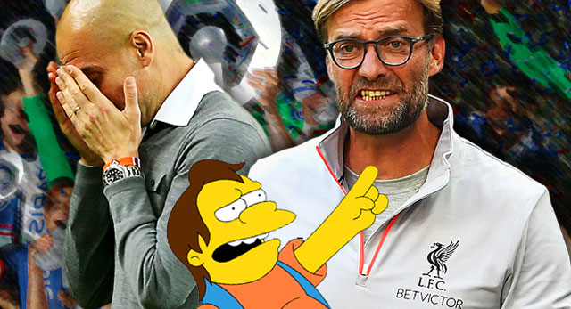 Werden am 1. Spieltag ziemlich sicher nix zu lachen haben: Pep und Klopp