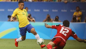 Gabriel Jesus wurde mit Brasilien Olympiasieger