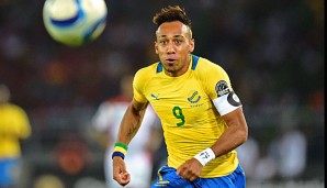 Pierre-Emerick Aubameyang nimmt mit Gabun am Afrika-Cup teil